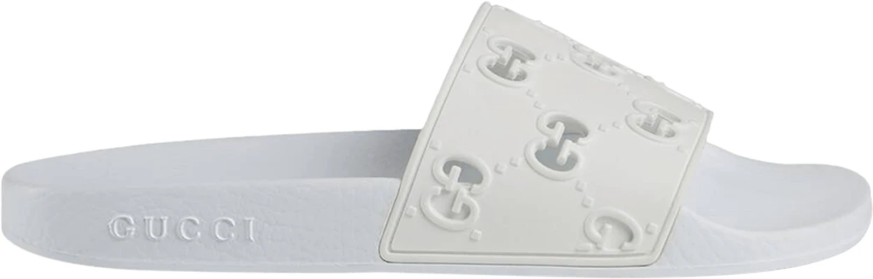 Gucci rubber 2025 gg slide