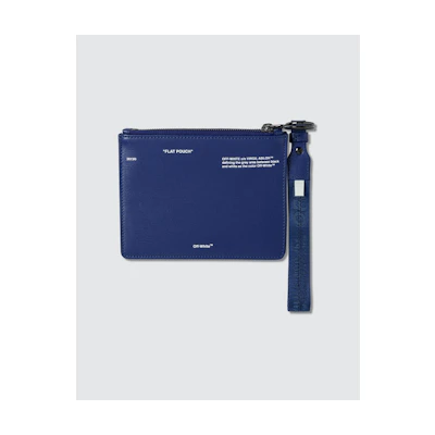 Off-White Diag Pouch Blue