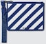 Lookbook Off-White Diag Pouch Blue