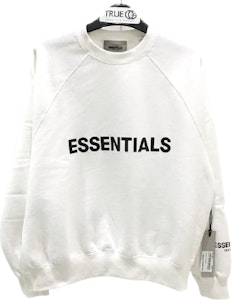Fear of God Crewneck Logo Essentials (SS20) Putih Buy Fear of God Crewneck Logo Essentials (SS20) Putih
