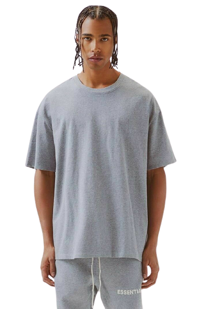 FOG GREY GRAPHIC BOX T-SHIRT