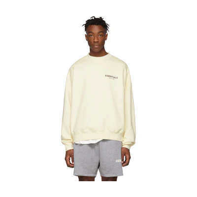 FOG CREWNECK LOGO CREAM