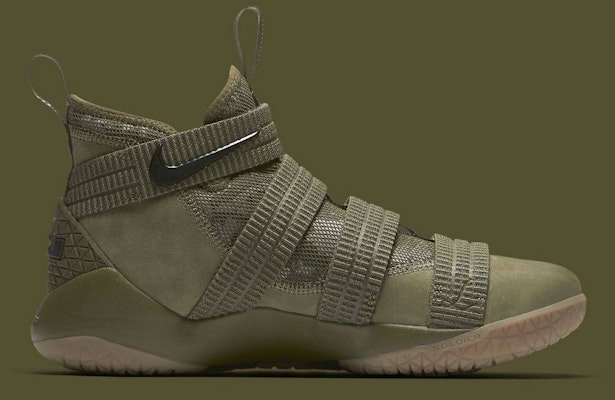 Nike LeBron Zoom Soldier 11 Olive Camo 897646-200 Lookbook Nike LeBron Zoom Soldier 11 Olive Camo 897646-200