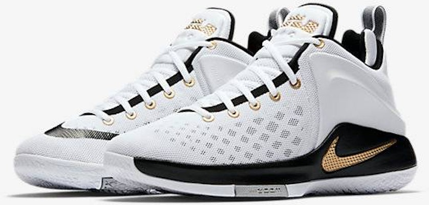 Nike Zoom Lebron Witness White Metallic Gold Black 852439-102 Buy Nike Zoom Lebron Witness White Metallic Gold Black 852439-102