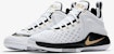 Nike Zoom Lebron Witness Putih Emas Metalik Hitam 852439-102