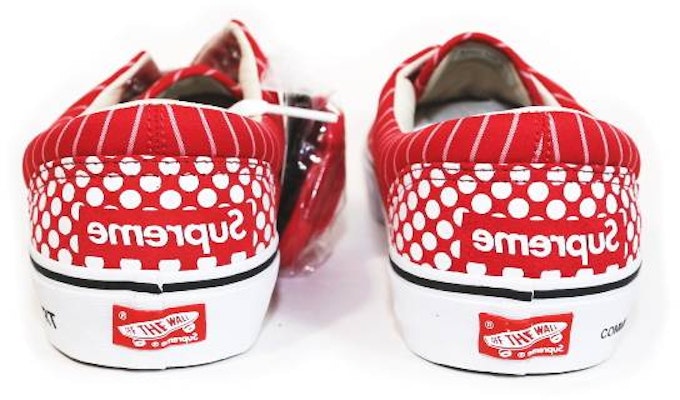 Comme des Garçons x Supreme x Vans Era 'Pinstripe' VN-0W3CEG5 Lookbook Comme des Garçons x Supreme x Vans Era 'Pinstripe' VN-0W3CEG5