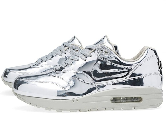 Air max 1 liquid sales silver