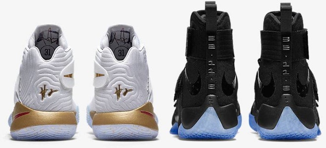 耐吉籃球鞋 LeBron Kyrie Four Wins Game 3 Homecoming Championship Pack 925433-900 Lookbook 耐吉籃球鞋 LeBron Kyrie Four Wins Game 3 Homecoming Championship Pack 925433-900