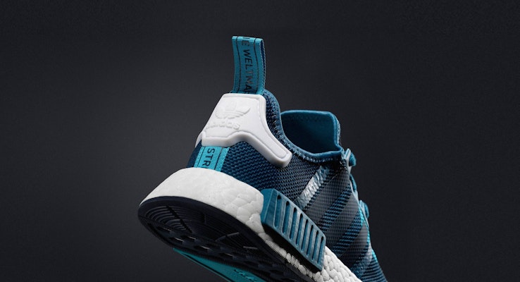 (Women) adidas NMD_R1 'Blanch Blue' S75722 Lookbook (Women) adidas NMD_R1 'Blanch Blue' S75722