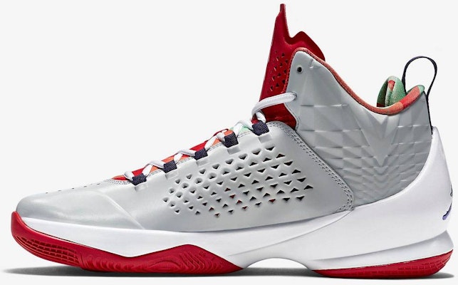 Air Jordan Melo M11 Gris Mist/Morado/Negro/Lt Poison Green 716227-015 Lookbook Air Jordan Melo M11 Gris Mist/Morado/Negro/Lt Poison Green 716227-015