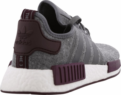 adidas NMD_R1 'Wool Grey Four Maroon' CQ0761 - Warna Kelabu & Merah Marun Order adidas NMD_R1 'Wool Grey Four Maroon' CQ0761 - Warna Kelabu & Merah Marun
