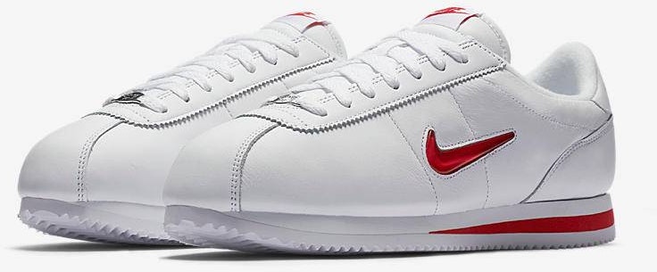 Nike cortez jewel red online