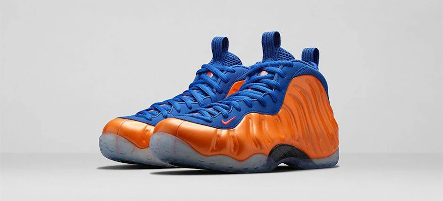 Air foamposite 2025 one knicks