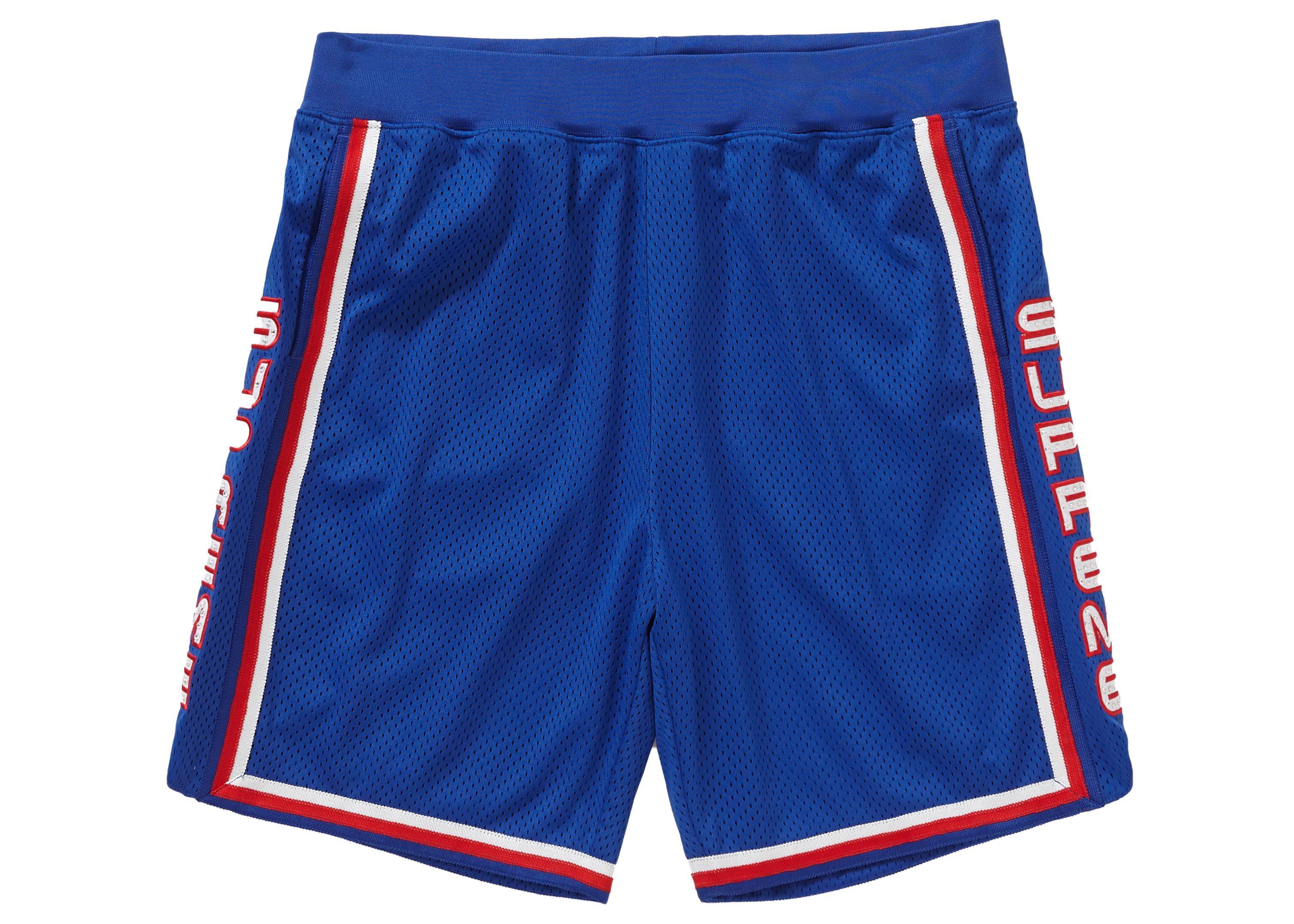 Buy Supreme Rhinestone Basketball Short Royal - Novelship