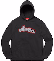 Supreme Handstyle Hooded Sweatshirt Black Supreme Handstyle Hooded Sweatshirt Black