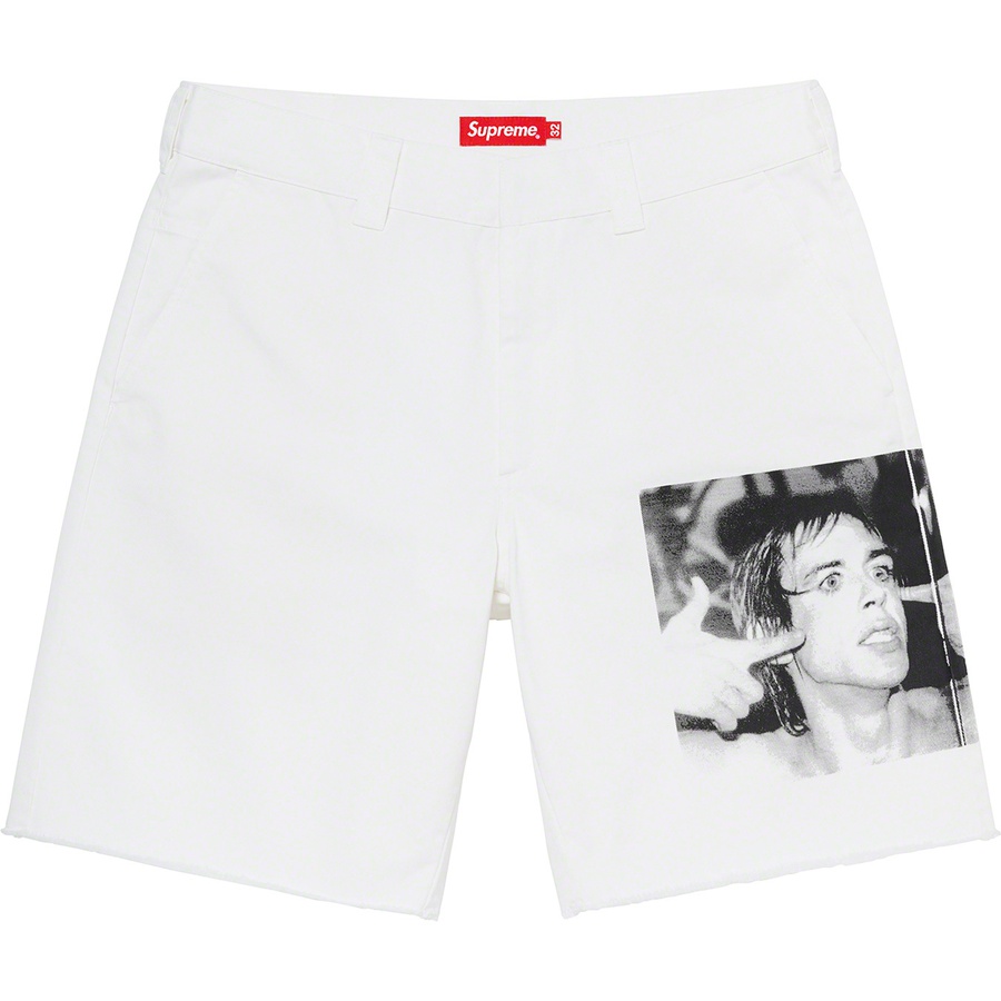 Supreme Iggy Pop Work Short White - Novelship