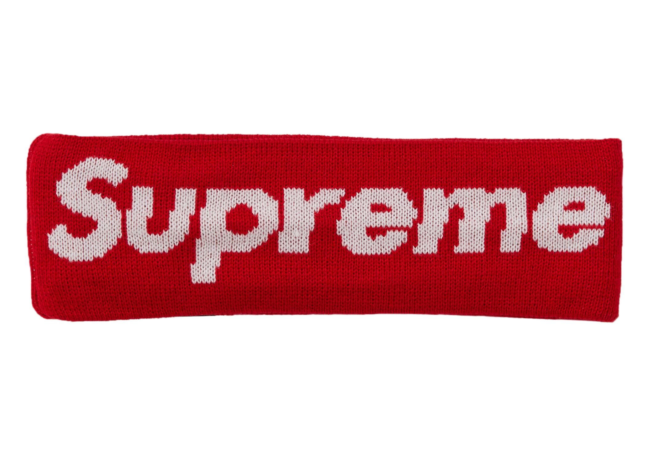 再再販！supreme RED New Era Big Logo Headband その他