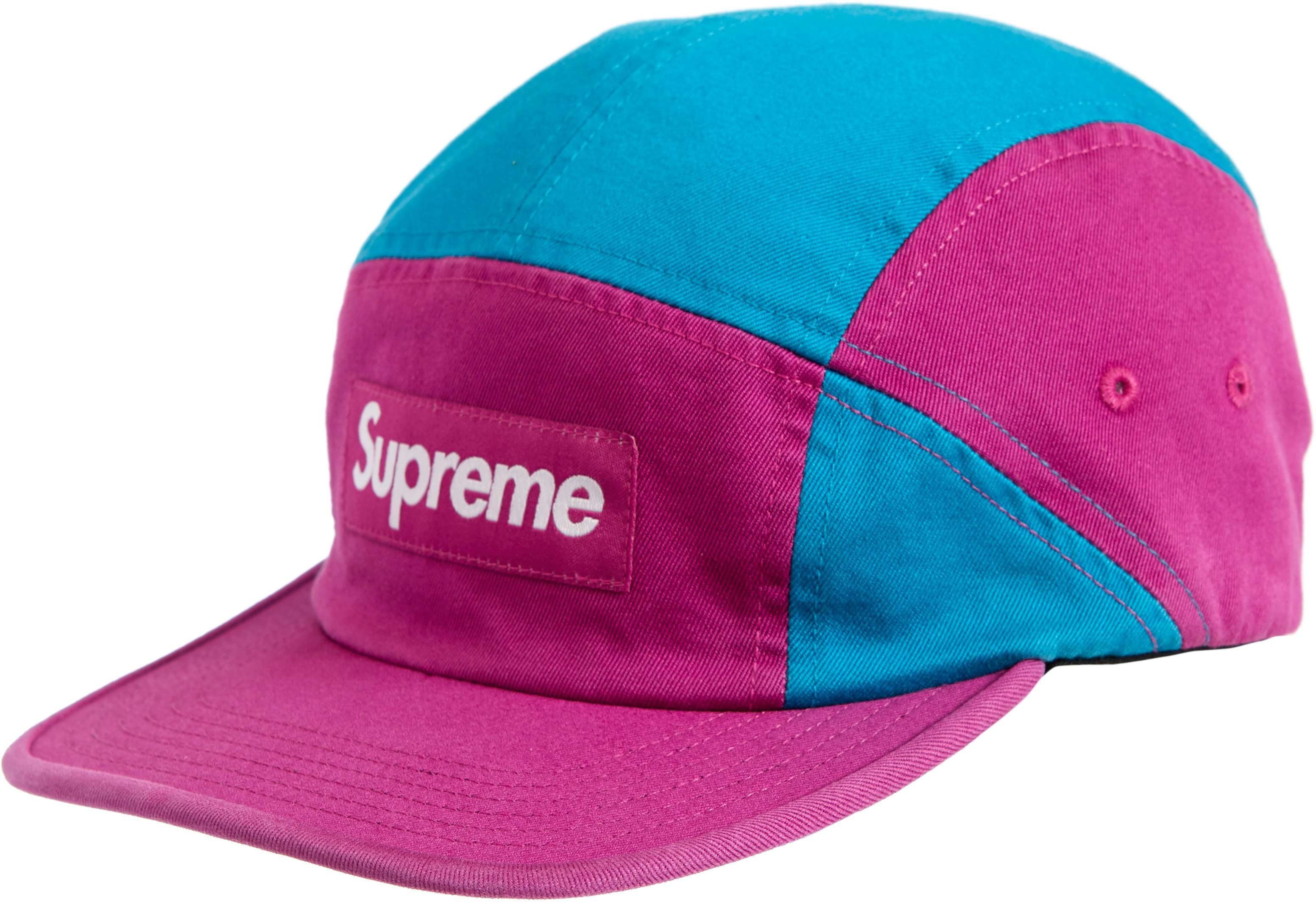 Supreme contrast panel camp cap best sale