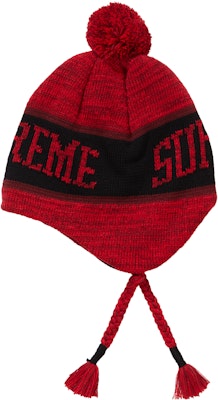 Supreme heathered earflap beanie sales