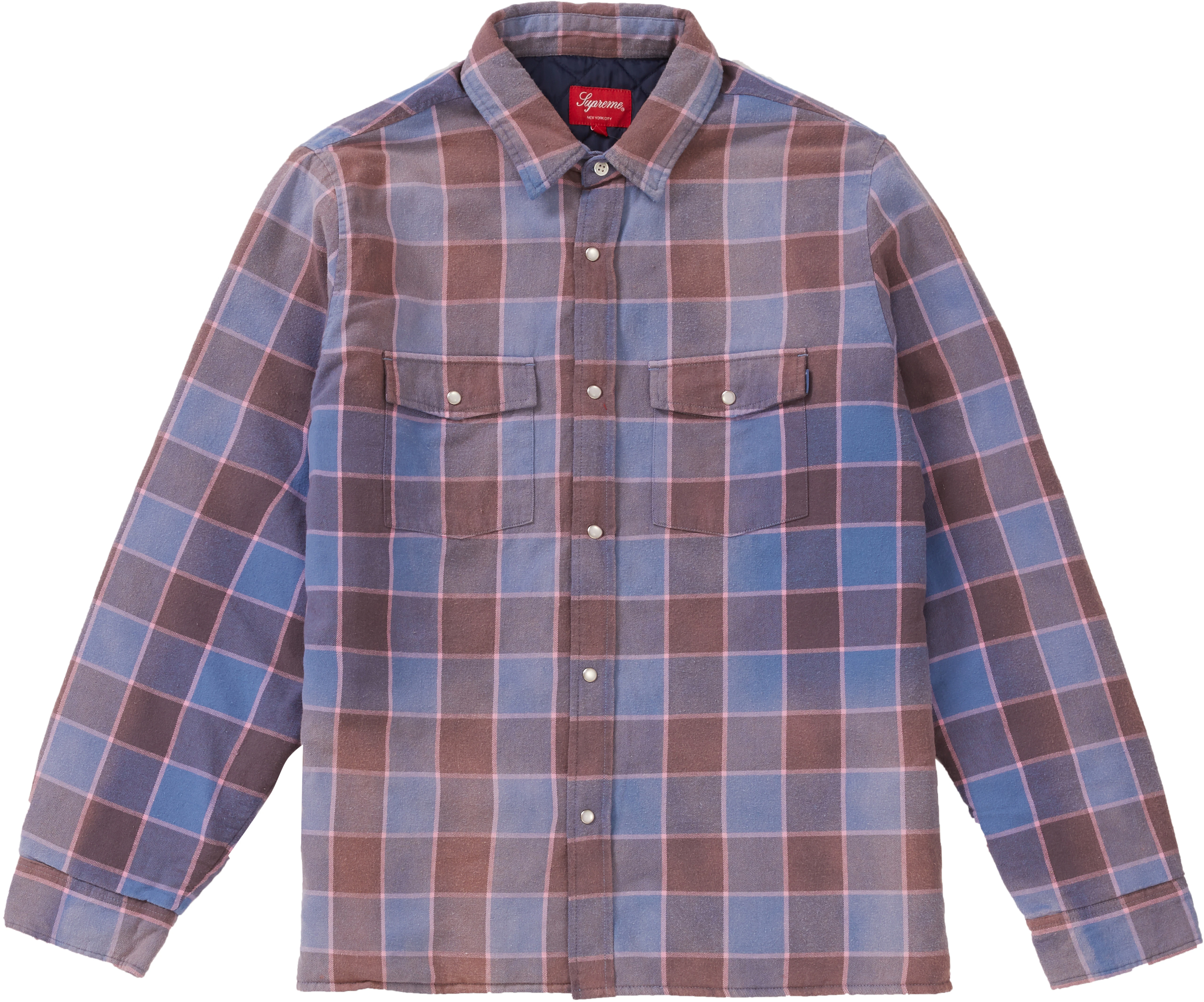 Supreme new york clearance checkered shirt
