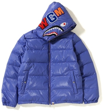 Bape shark cheap jacket purple