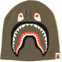 Bape 2nd Shark Knit Cap Olivedrab Bape 2nd Shark Knit Cap Olivedrab