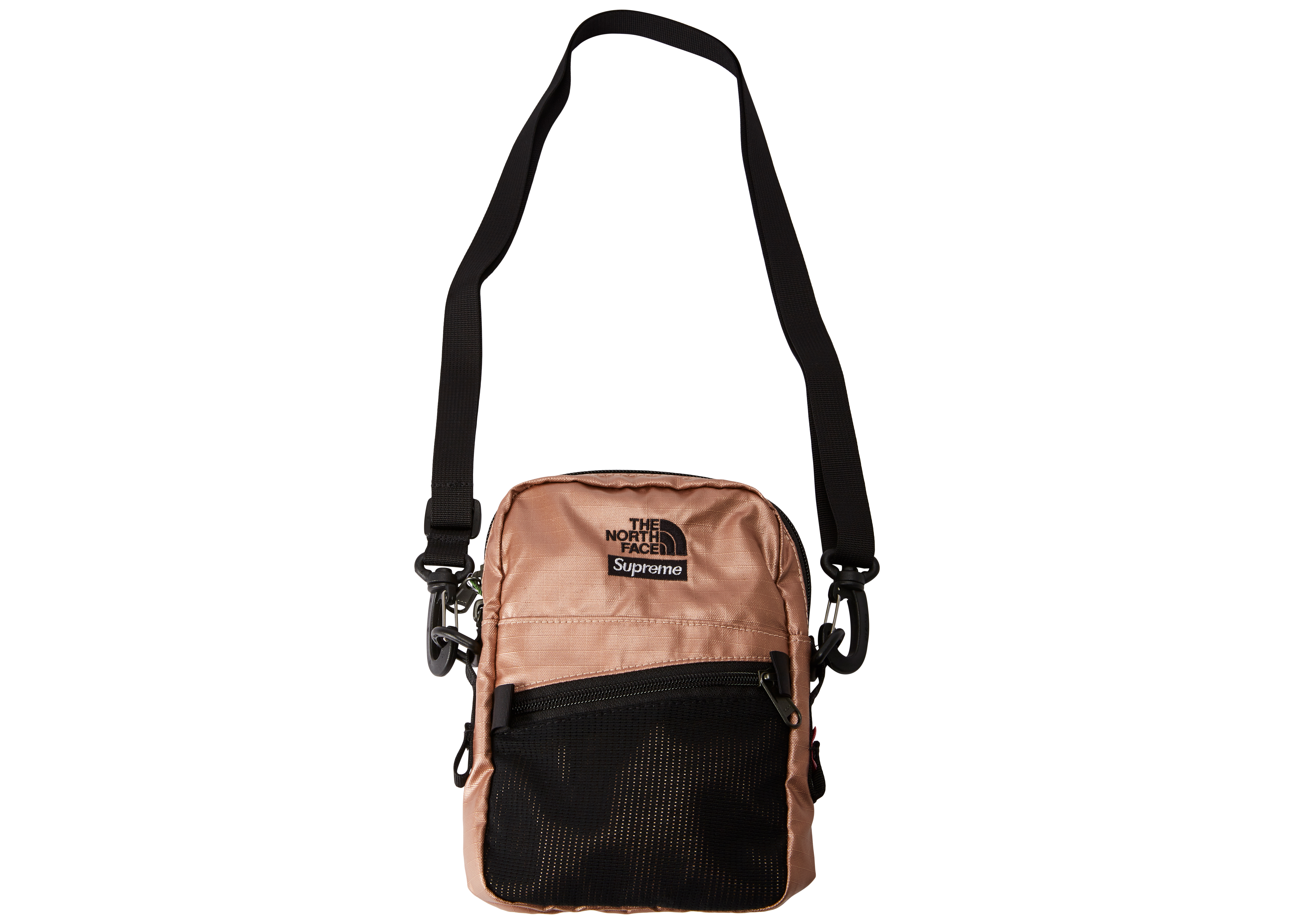 Supreme The North Face Metallic Shoulder Bag Rose Gold