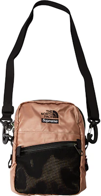 Supreme north face metallic shoulder bag deals