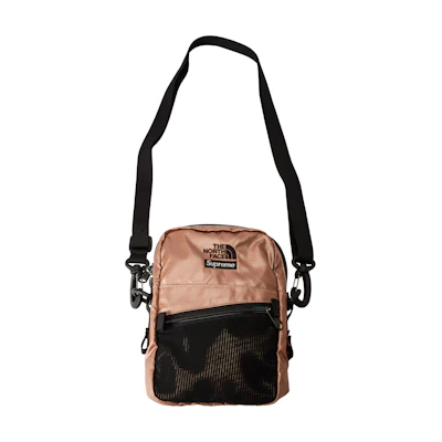 Supreme The North Face Metallic Shoulder Bag Rose Gold