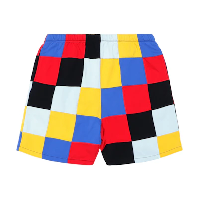 Supreme Patchwork Pique Short Red