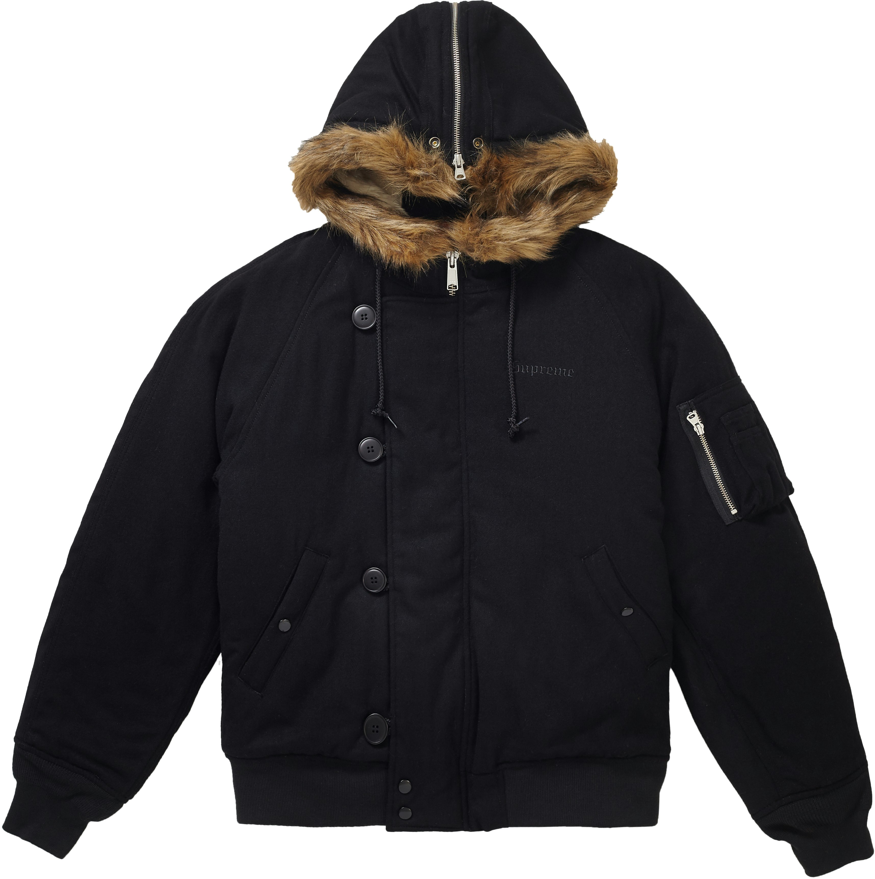 Supreme Wool N '2B Jacket Black - Novelship