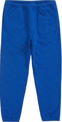 Supreme Quilted Sweatpant Royal Buy Supreme Quilted Sweatpant Royal