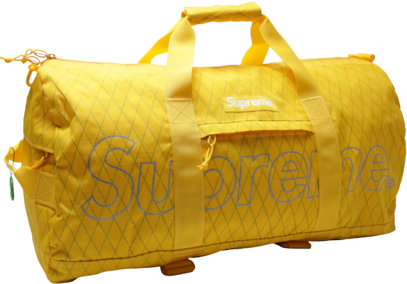 Supreme FW18 Duffle Bag Yellow Buy Supreme FW18 Duffle Bag Yellow