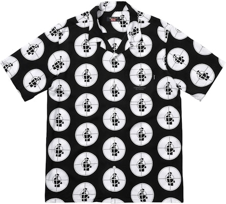 Supreme UNDERCOVER/Public Enemy Rayon Shirt Black Buy Supreme UNDERCOVER/Public Enemy Rayon Shirt Black