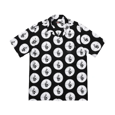 Supreme UNDERCOVER/Public Enemy Rayon Shirt Black