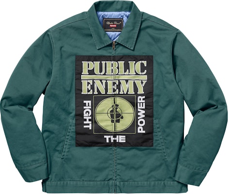 Public enemy jacket supreme hotsell