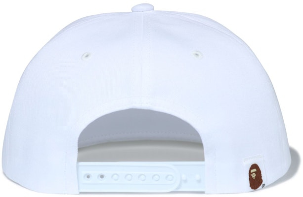 BAPE Jewelry Snap Back Cap White Order BAPE Jewelry Snap Back Cap White
