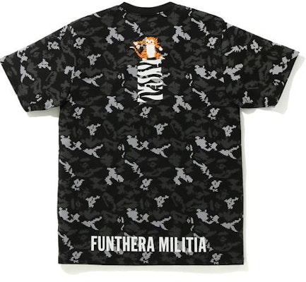 Bape Tiger Tee Black Order Bape Tiger Tee Black