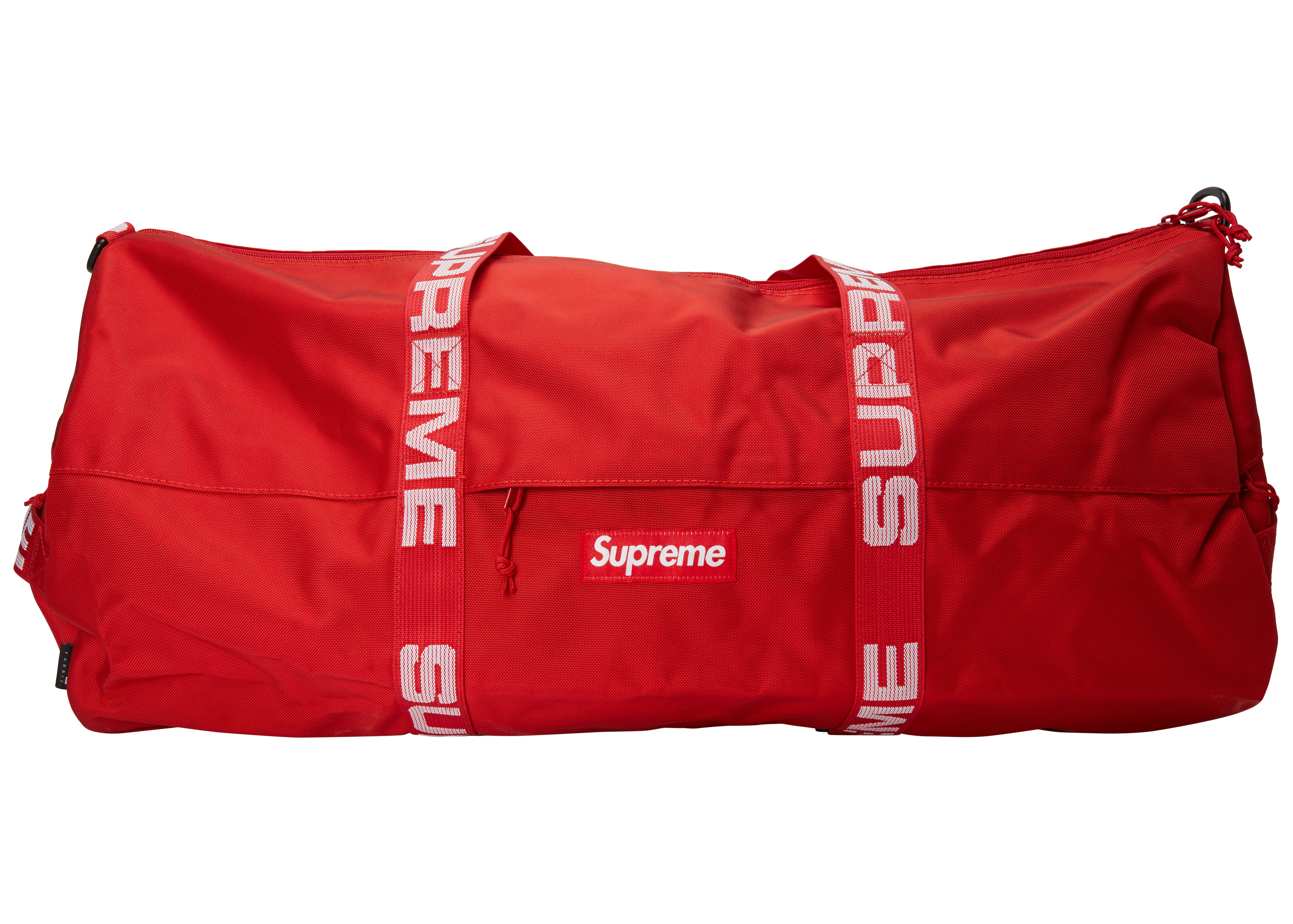 Supreme SS18 Large Duffle Bag Red