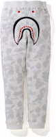 Bape Slim Sweat Pants White Bape Slim Sweat Pants White