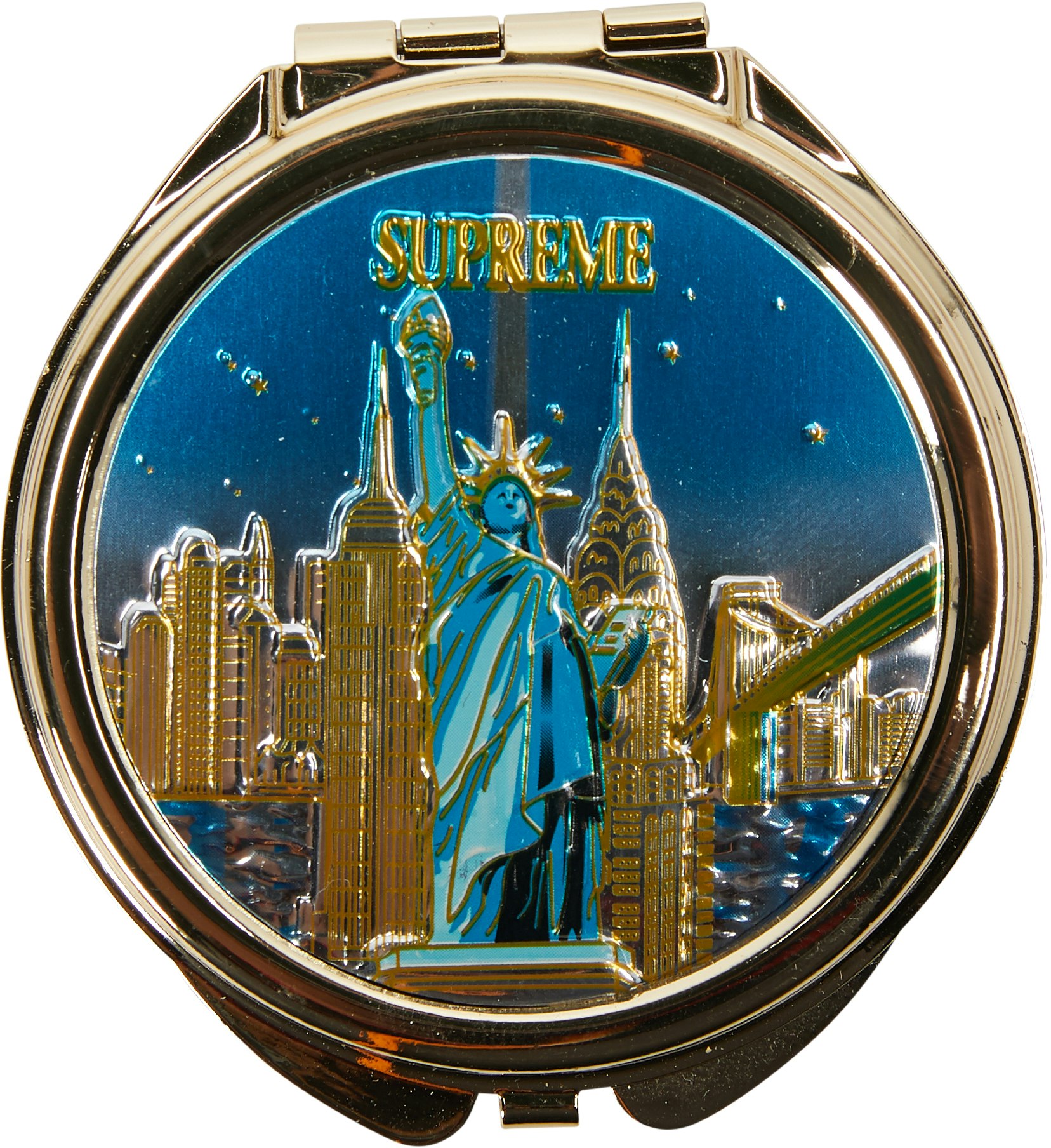 supreme New York Pillbox Gold/Free
