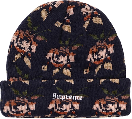 Supreme jacquard beanie best sale