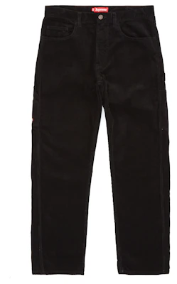 Supreme Corduroy Painter Pant Black Buy Supreme Corduroy Painter Pant Black