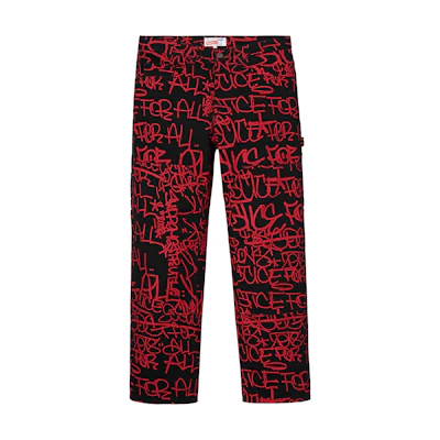 Supreme CDG Comme Des Garcons SHIRT Canvas Painter Pant Black