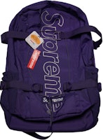 Supreme FW18 Backpack Purple Supreme FW18 Backpack Purple