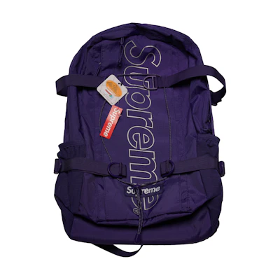 Supreme FW18 Backpack Purple