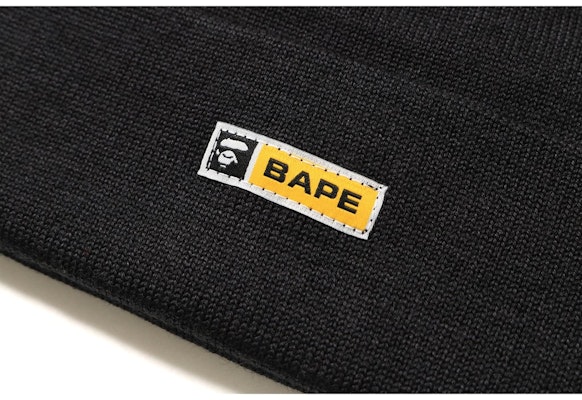Bape Knit Watch Cap Black Order Bape Knit Watch Cap Black