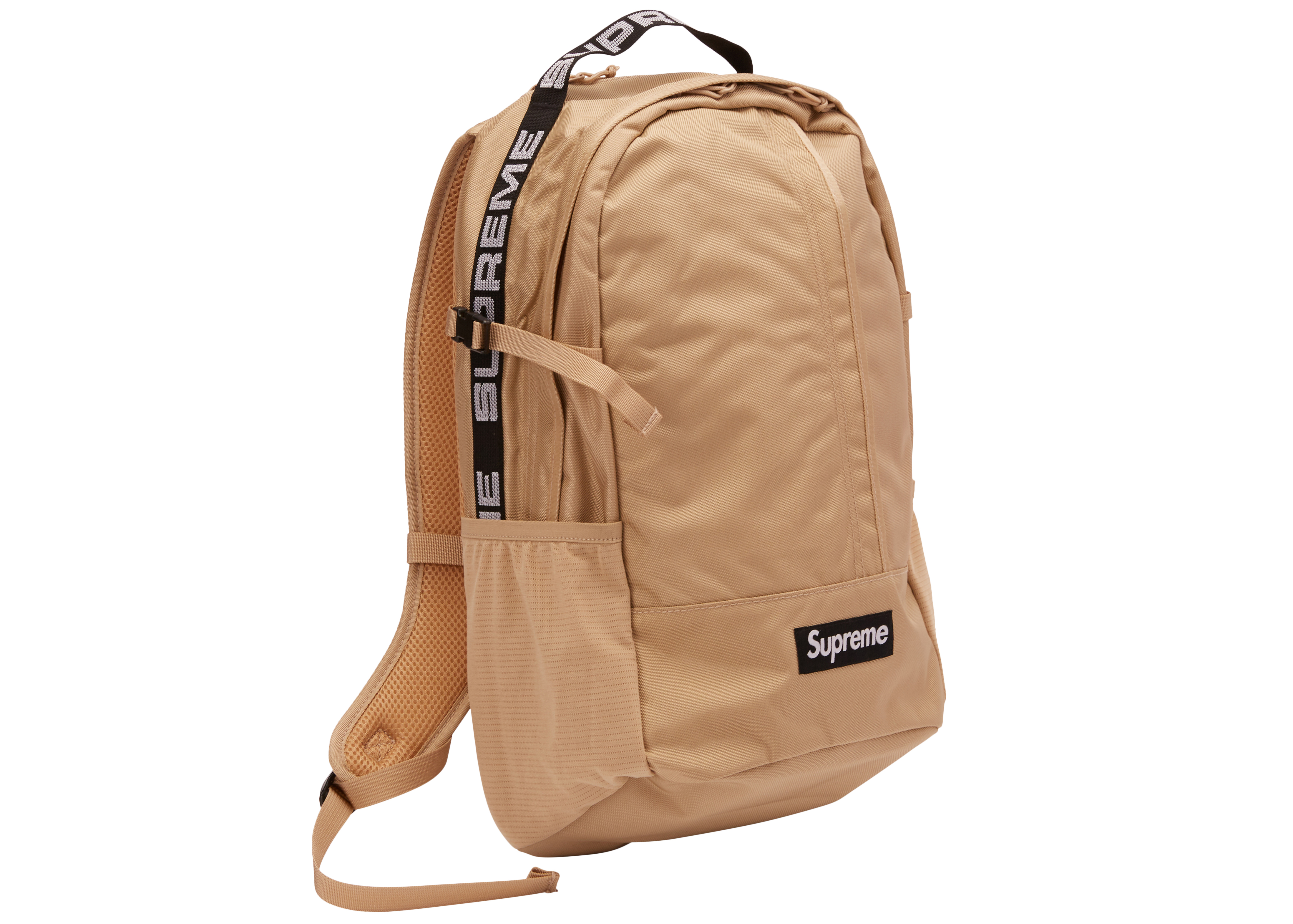 Supreme SS18 Backpack Tan Novelship