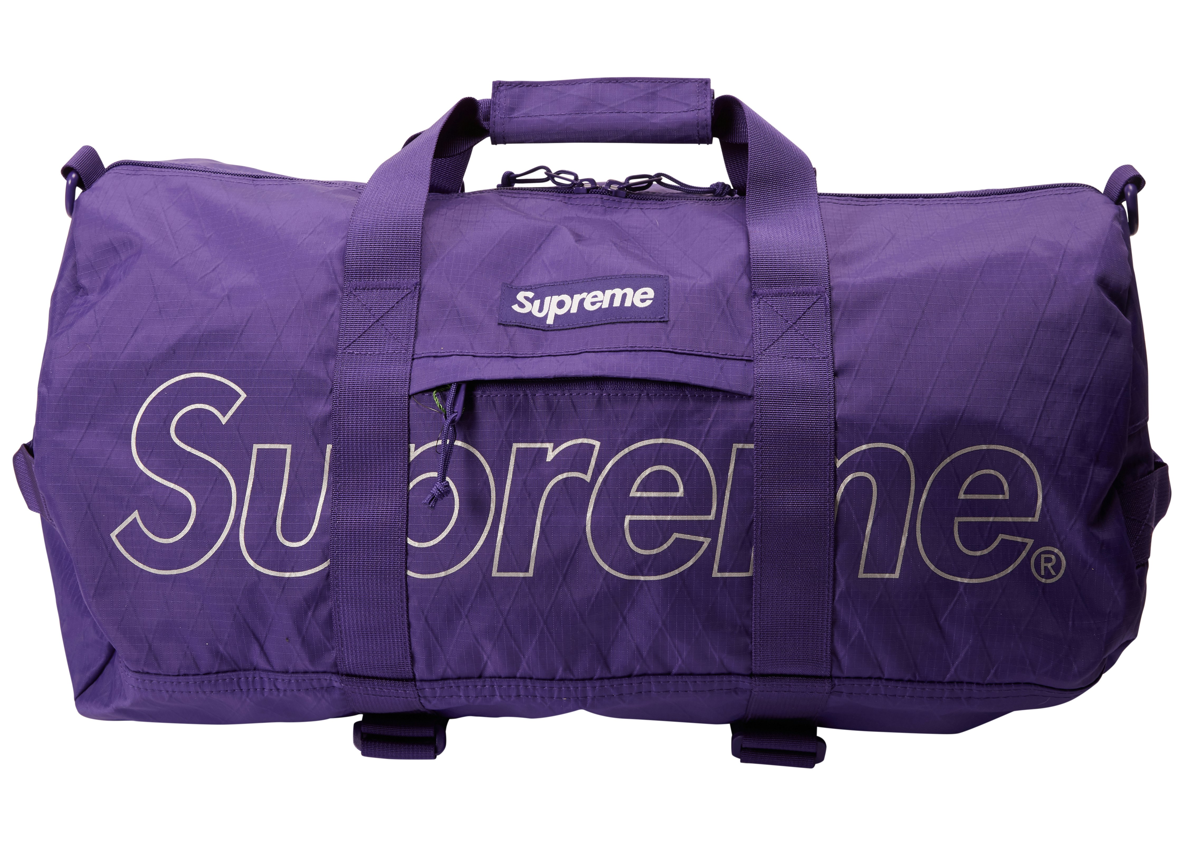 Supreme FW18 Duffle Bag Purple Novelship