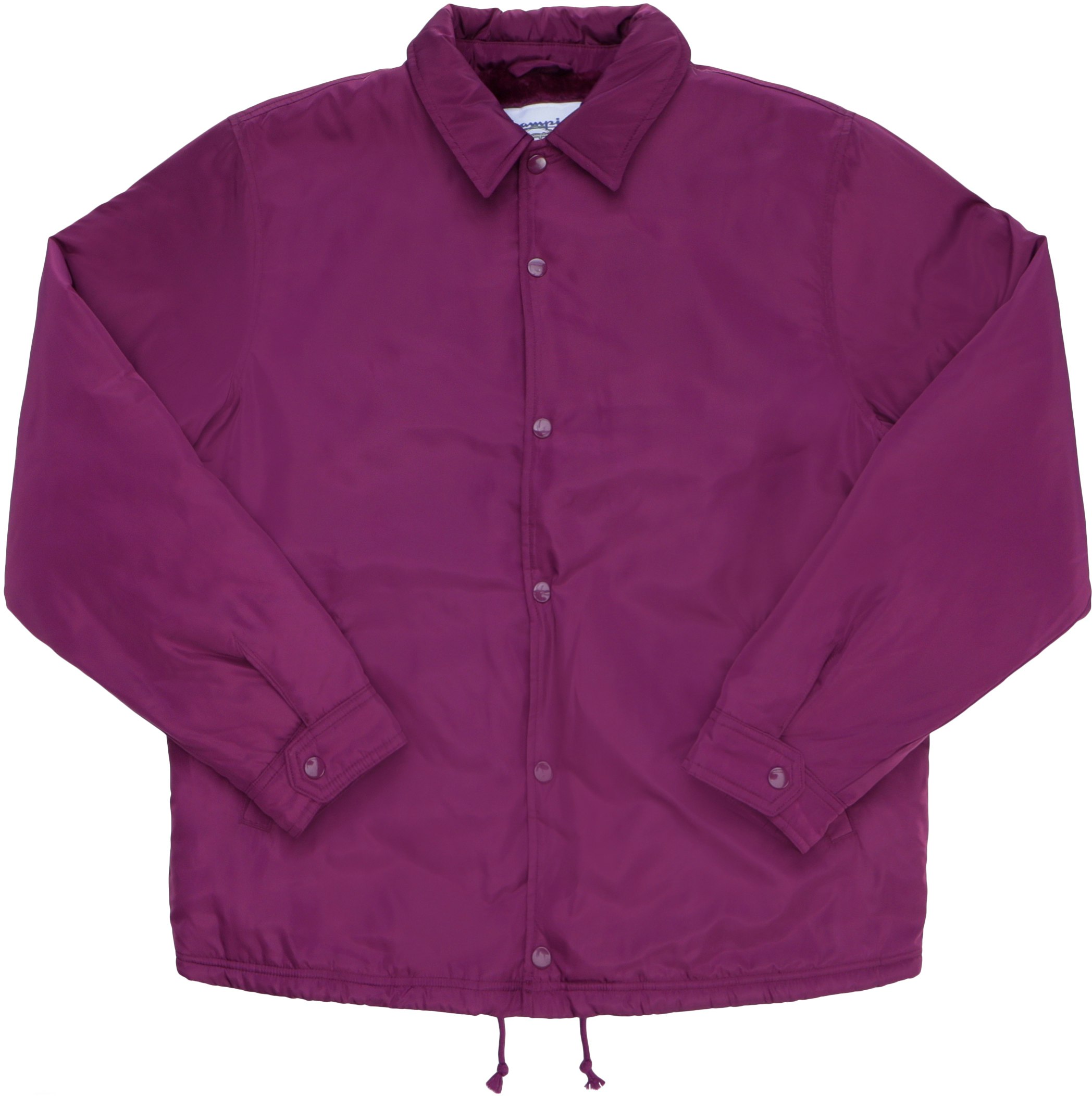 supreme-champion-label-coaches-jacket-purple